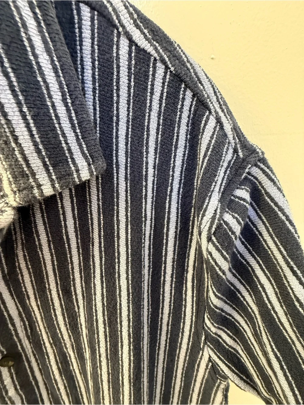 J.Crew Textured Camp-Collar Knit Shirt in Stripe